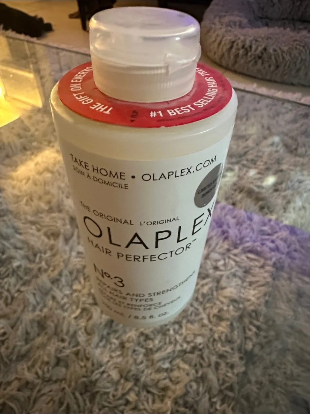 OLAPLEX three bottles